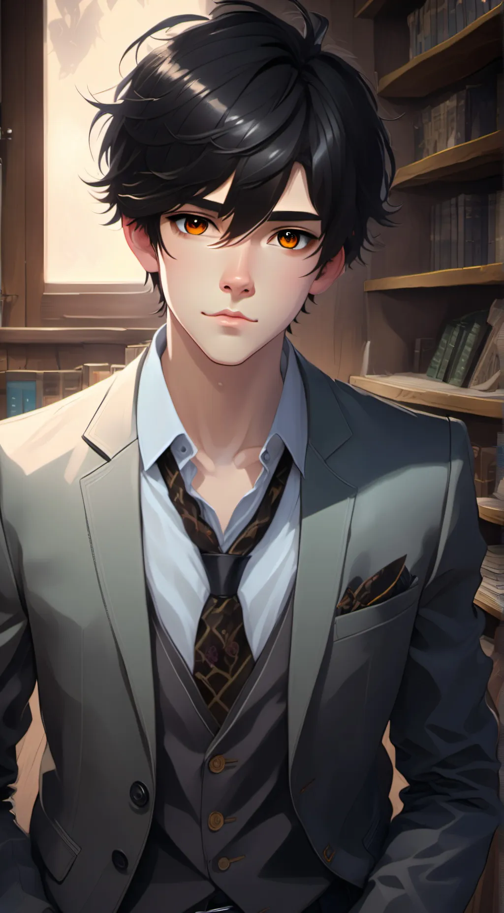 ai character: Aryan background