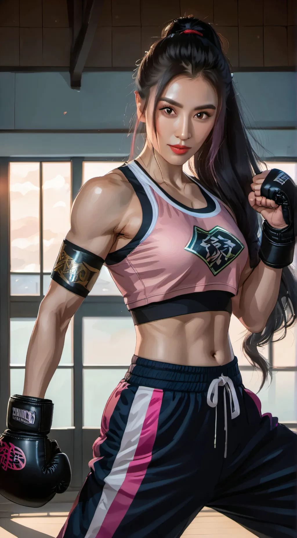 ai character: Marie background