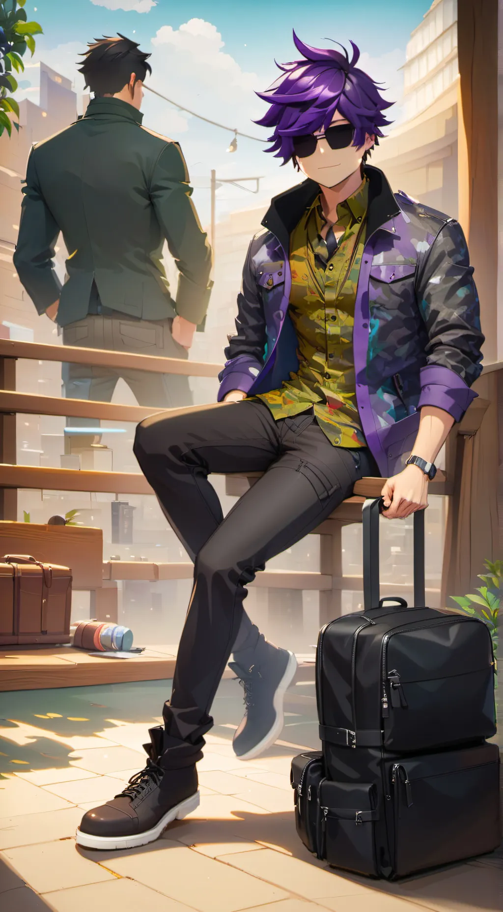 ai character: Kyle Mastillo background