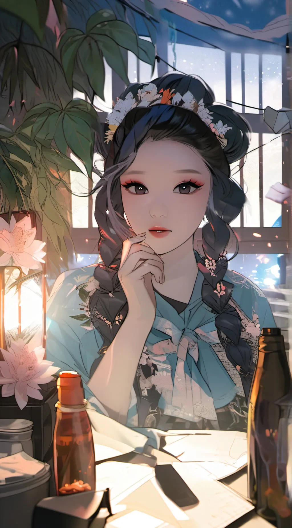 ai character: Isabela  background