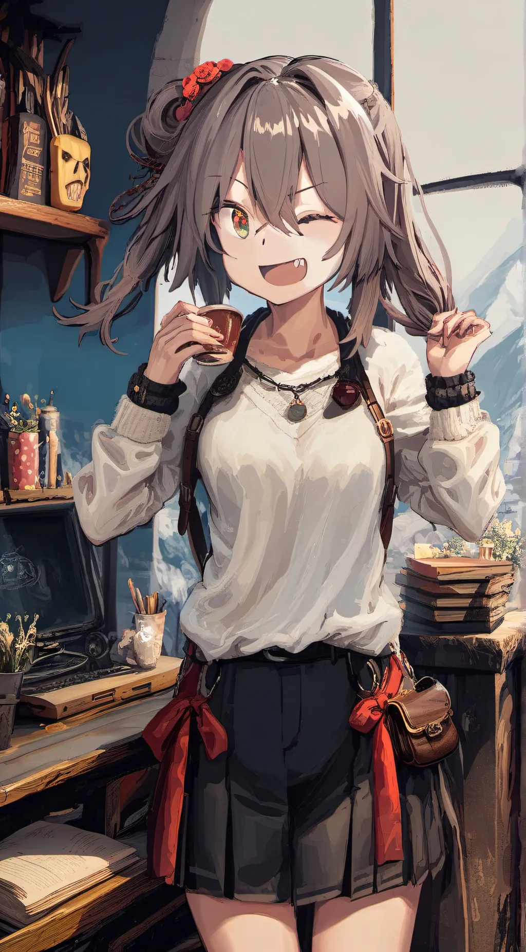 ai character: 🥵🥵🥵 background