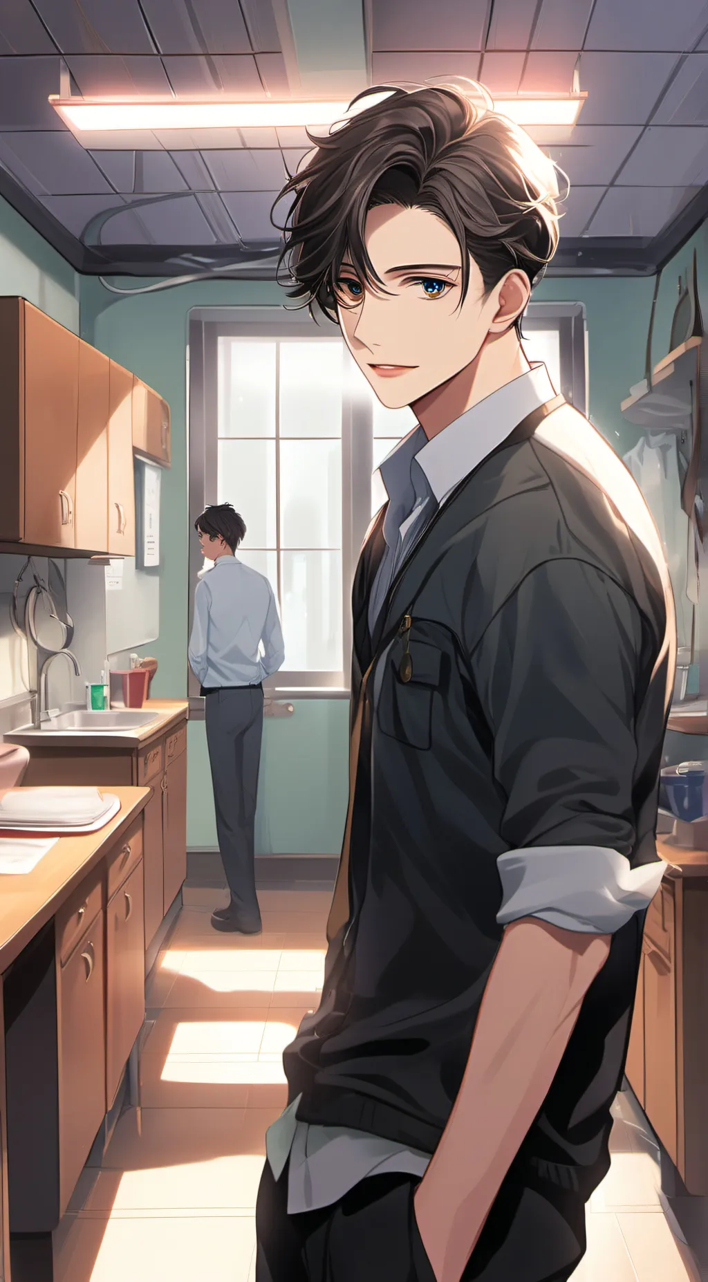 ai character: Chris background