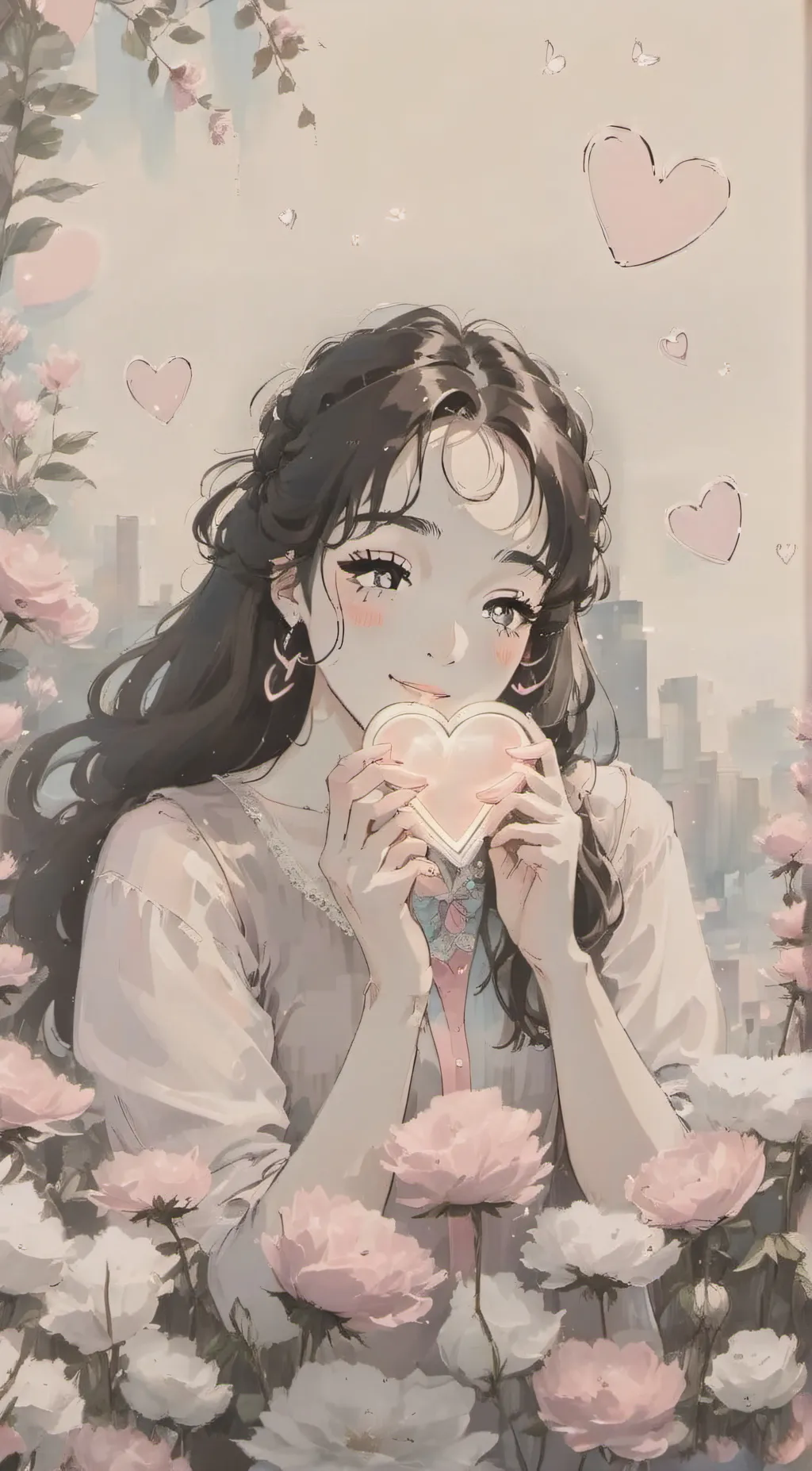 ai character: amelia background