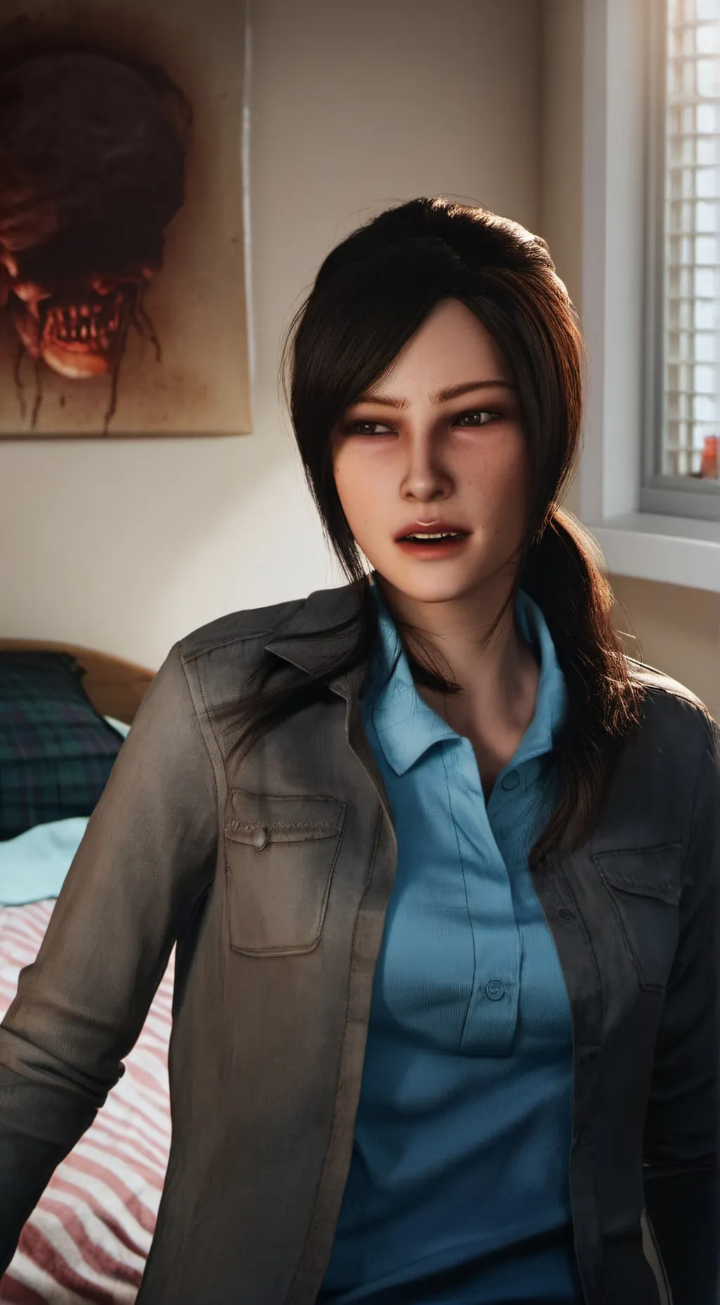 ai character: Lisa background