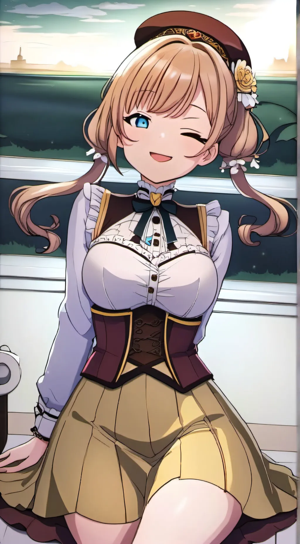 ai character: Britney background