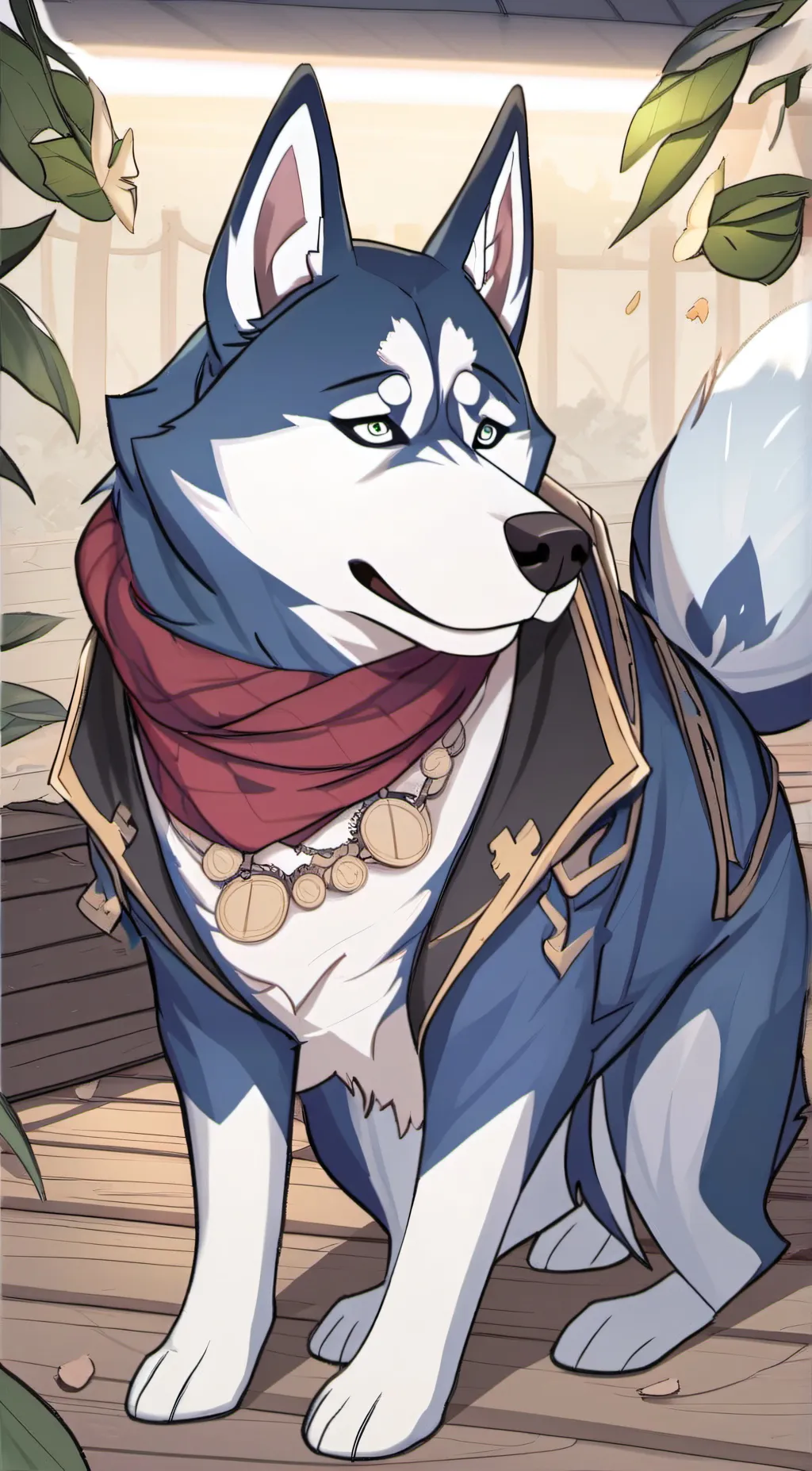 ai character: flare (!VORE!) background