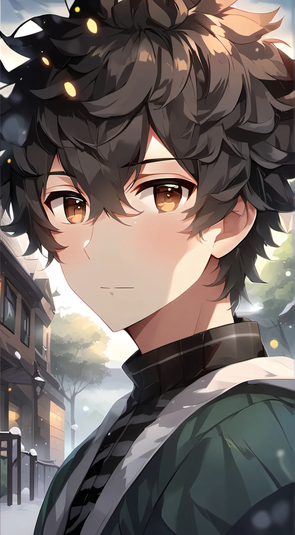 ai character: Easton background