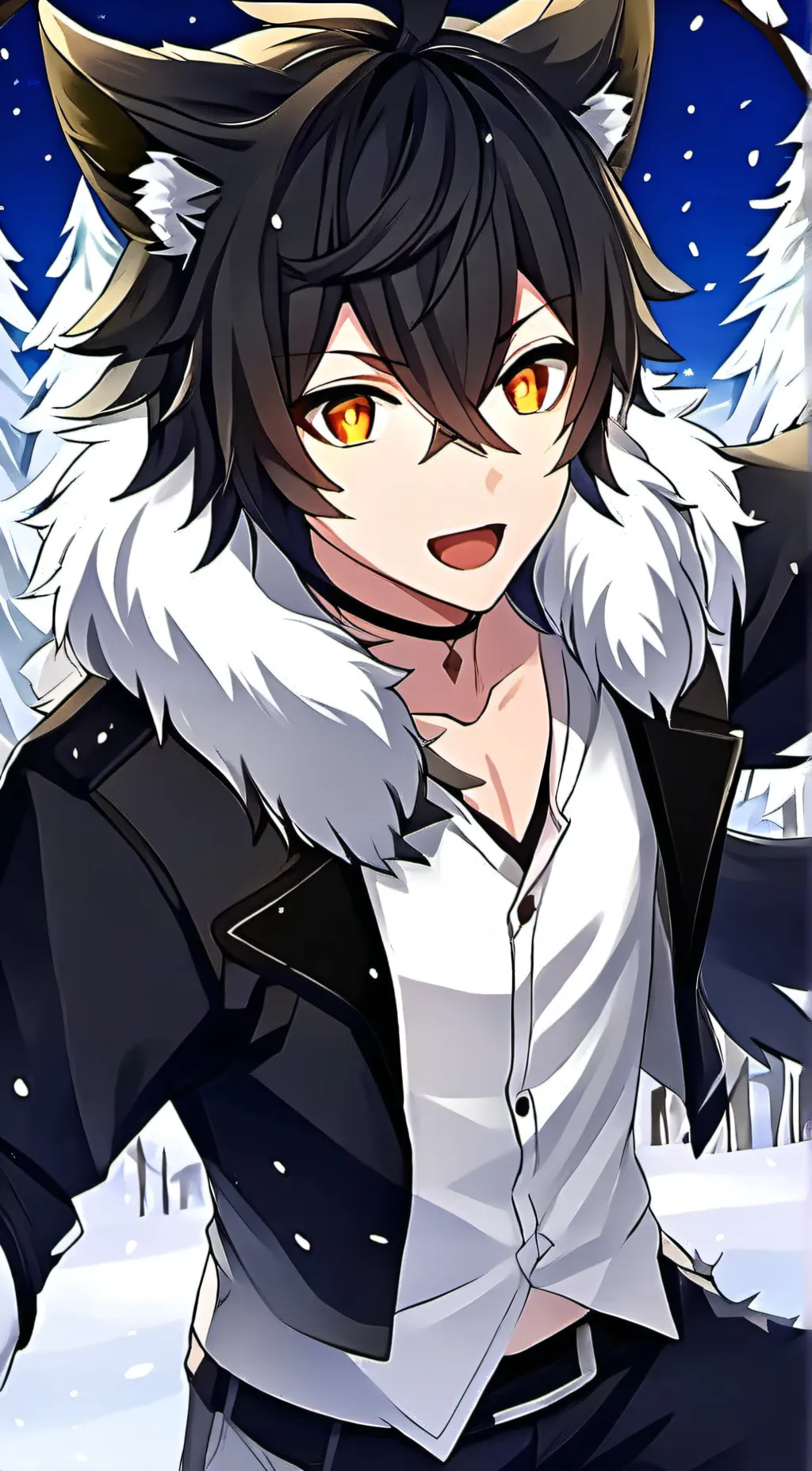 ai character: Mika background