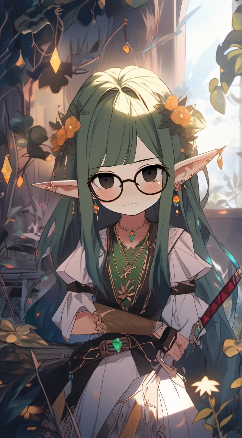 ai character: aria background