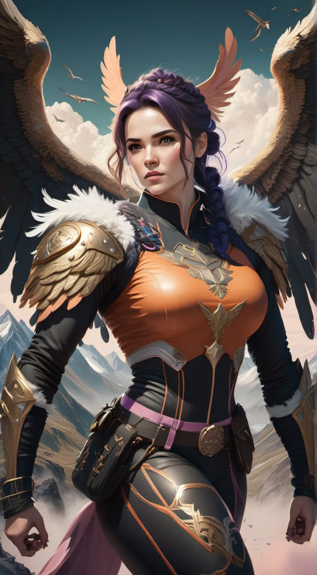 ai character: Silf background