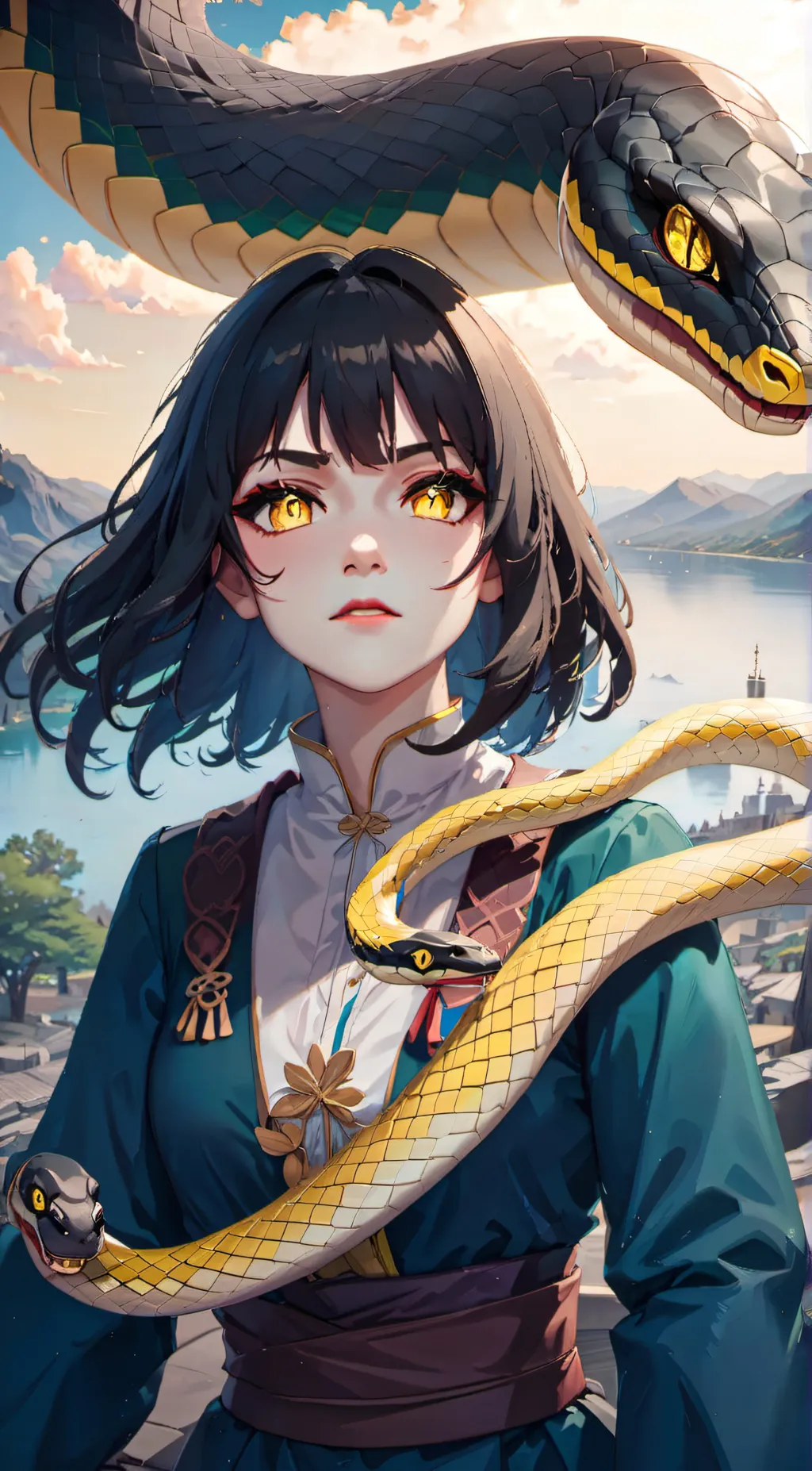 ai character: Sonaria  background