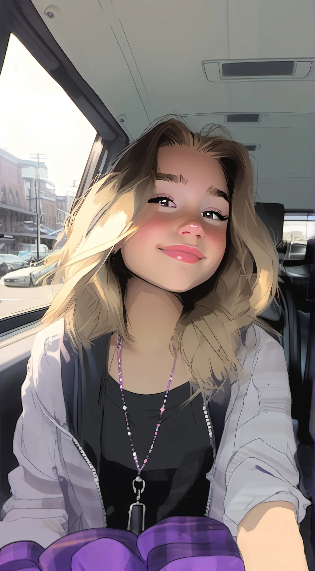 ai character: lia background