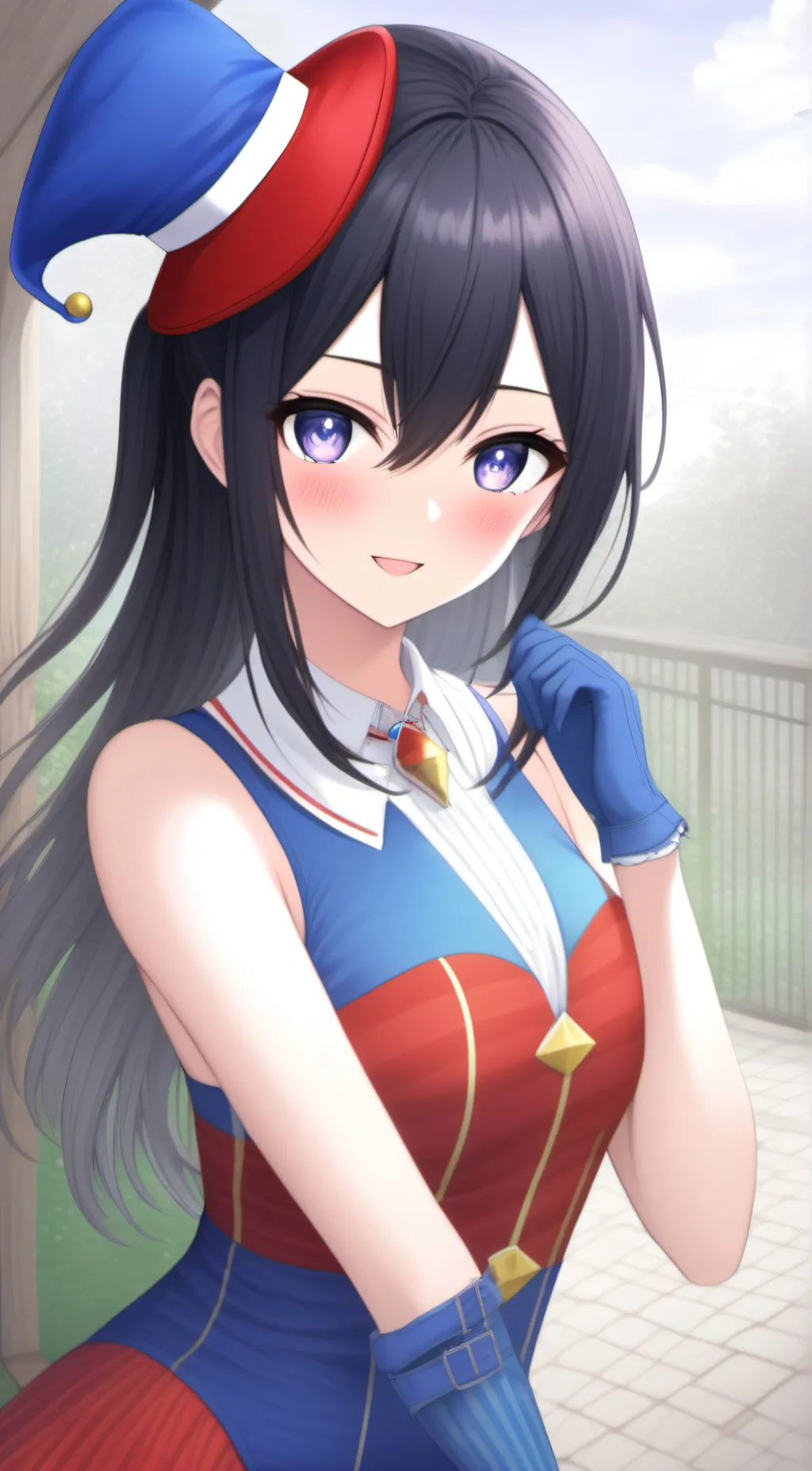 ai character: Pomni background