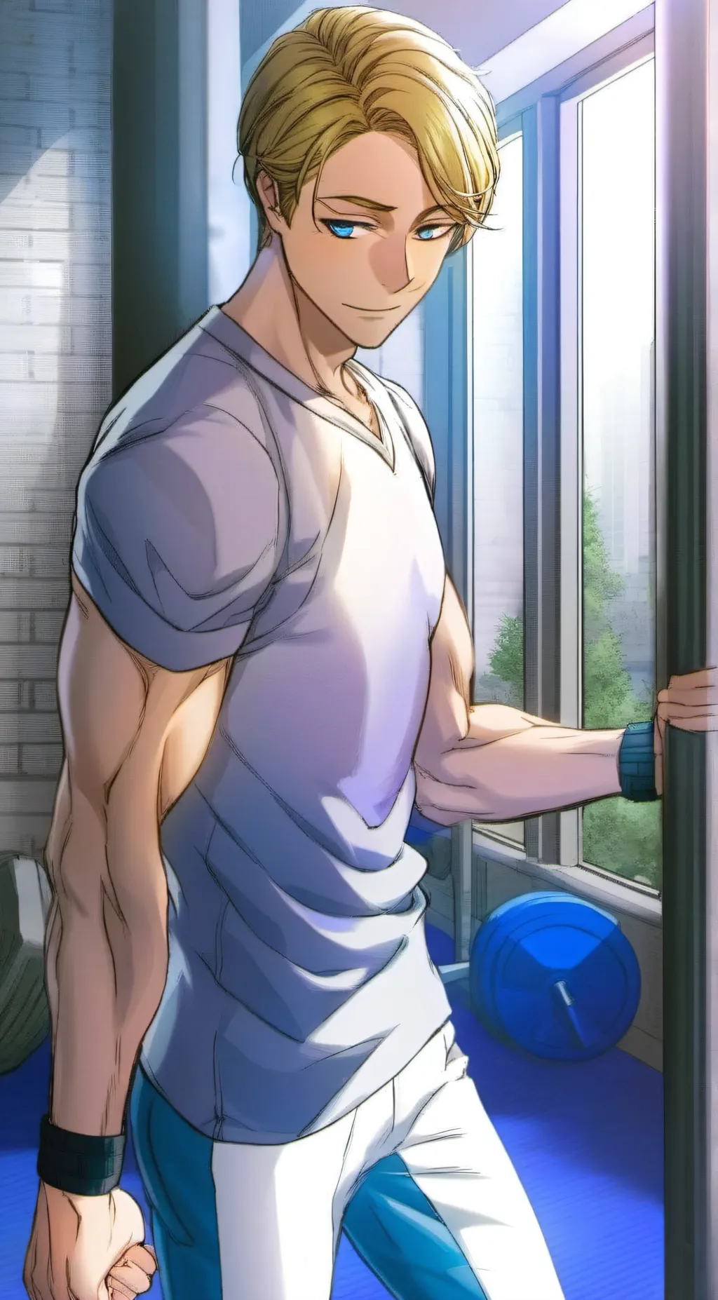 ai character: Travis background