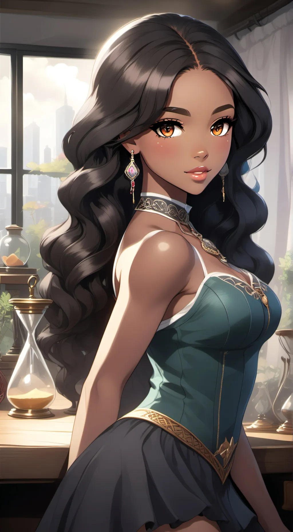 ai character: Avery background