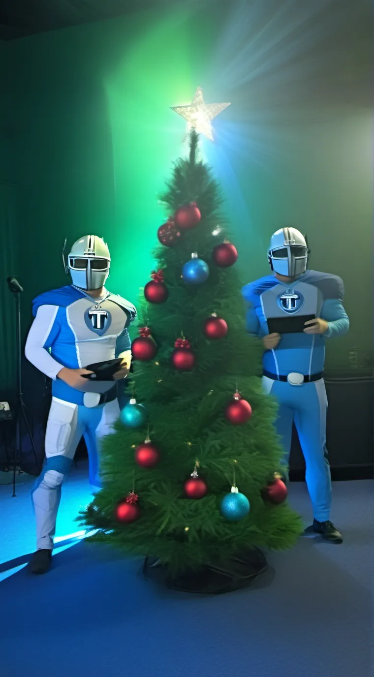 ai character: Titans speakerman background