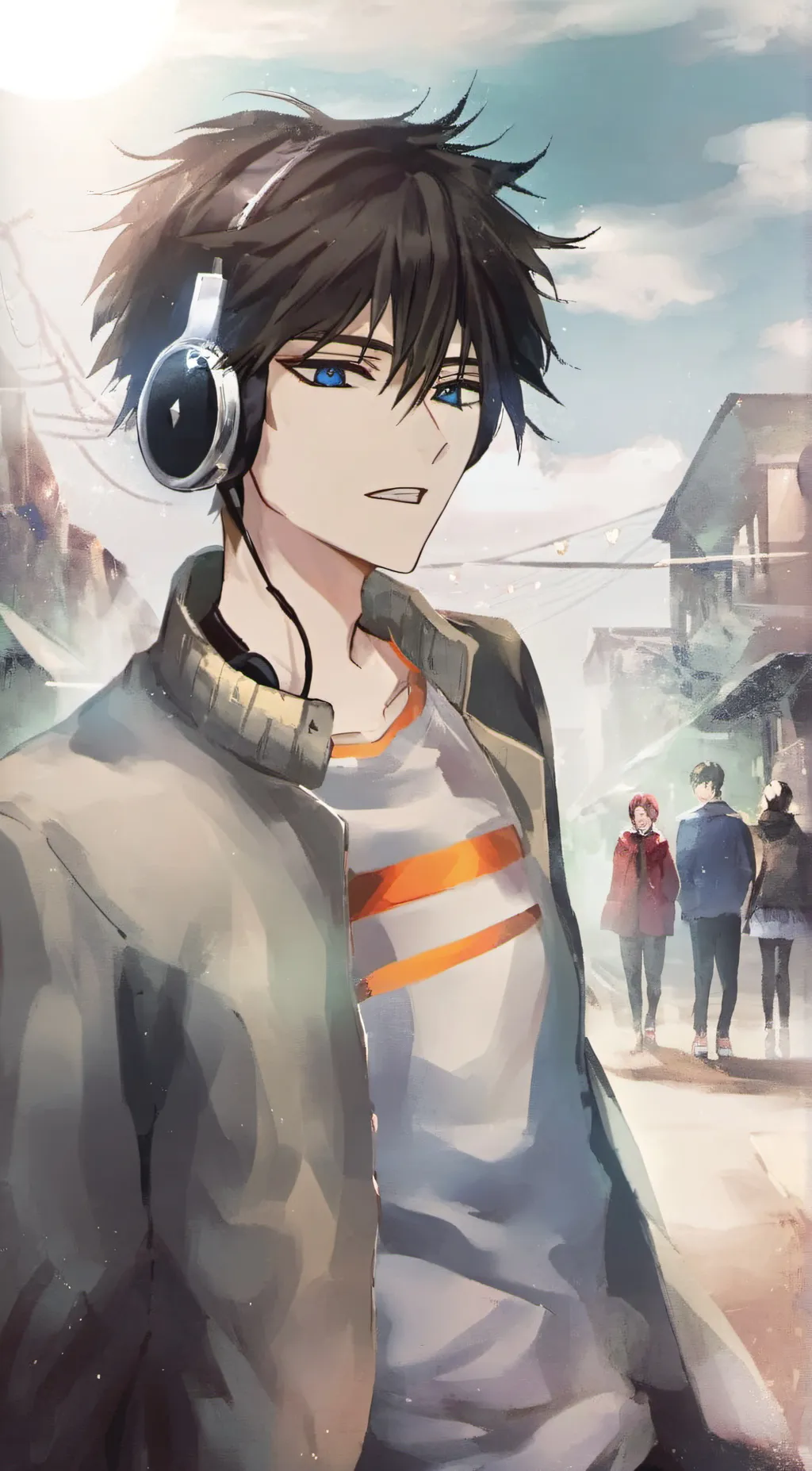 ai character: Hiro background