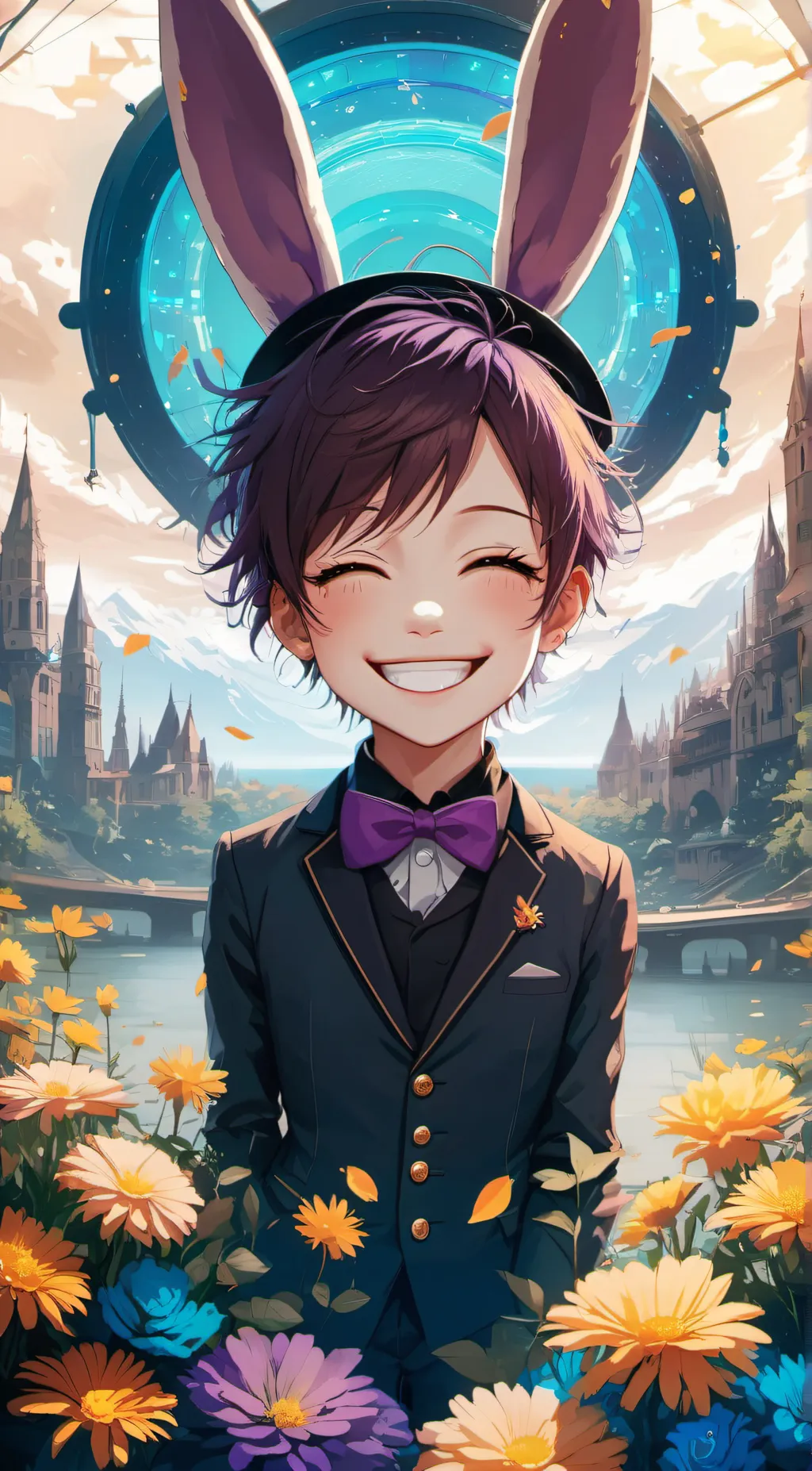 ai character: jax digital circus background