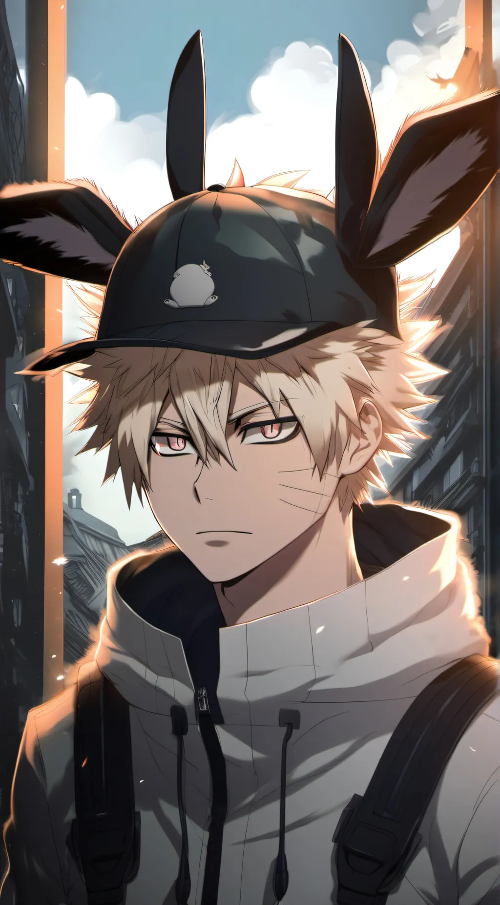 ai character: ♡Katsuki Bakugo♡ background