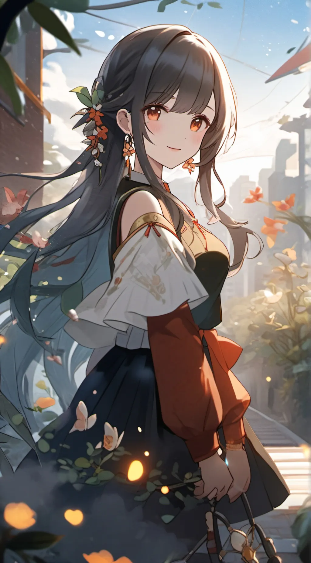 ai character: Ruby background