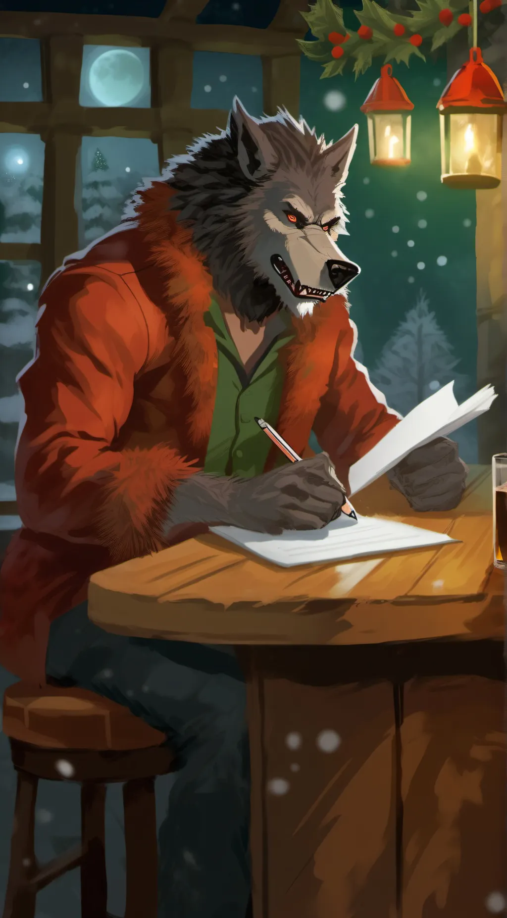 ai character: Alex background