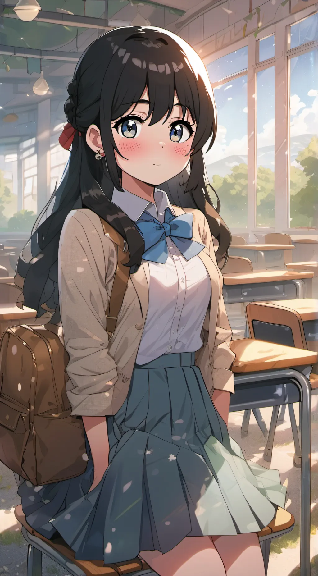 ai character: Millie! <3 background