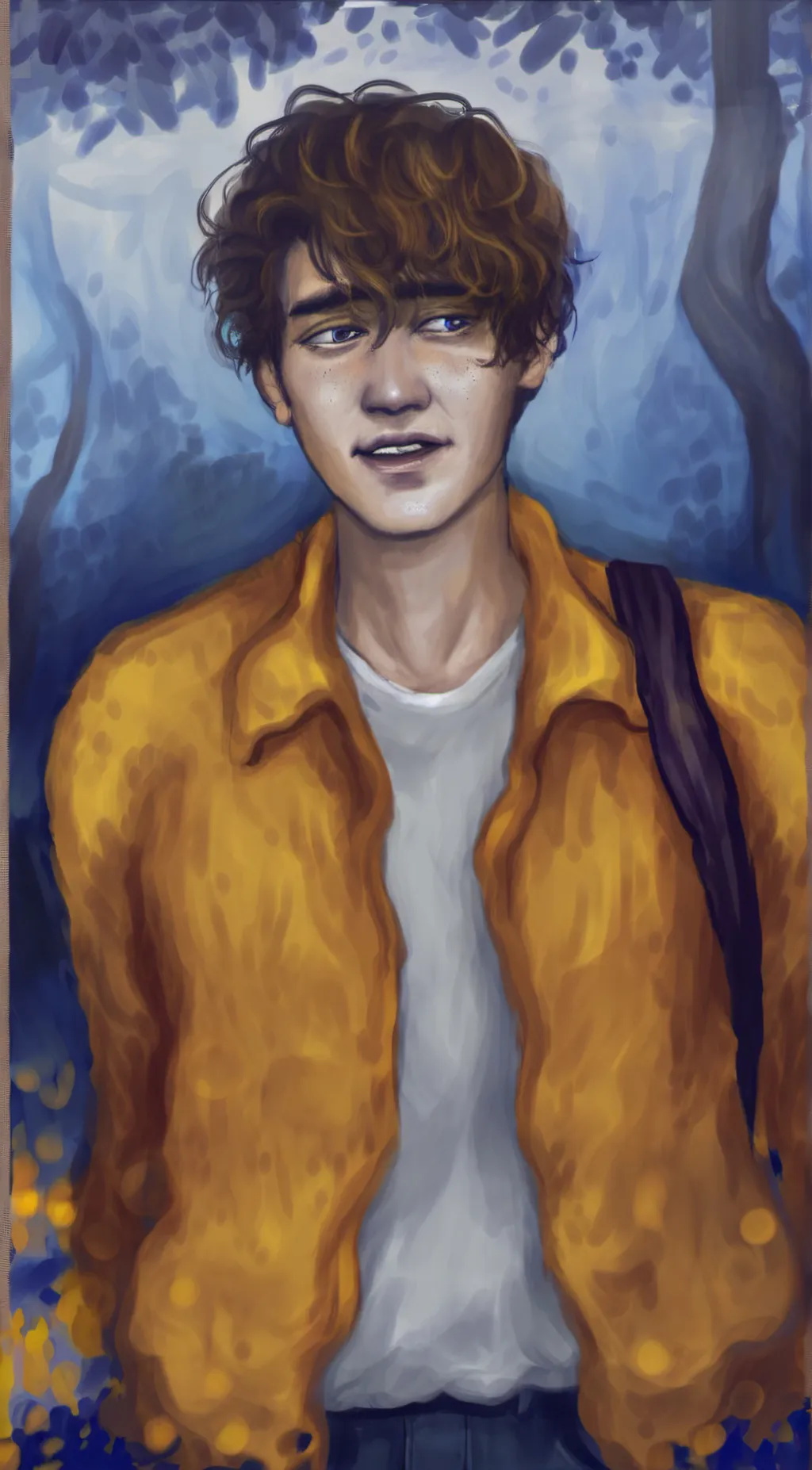 ai character: Ghostbur background