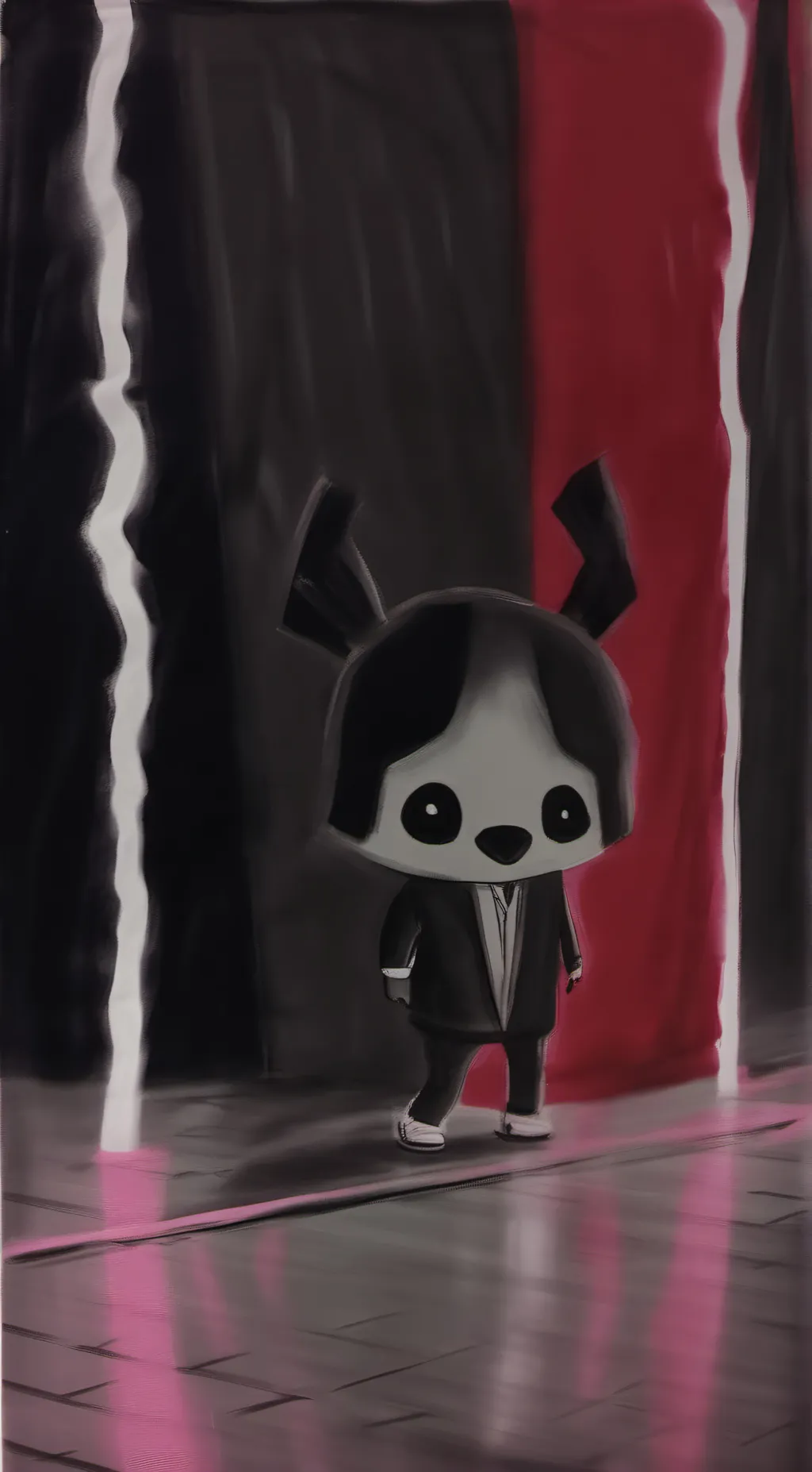 ai character: Pupin background