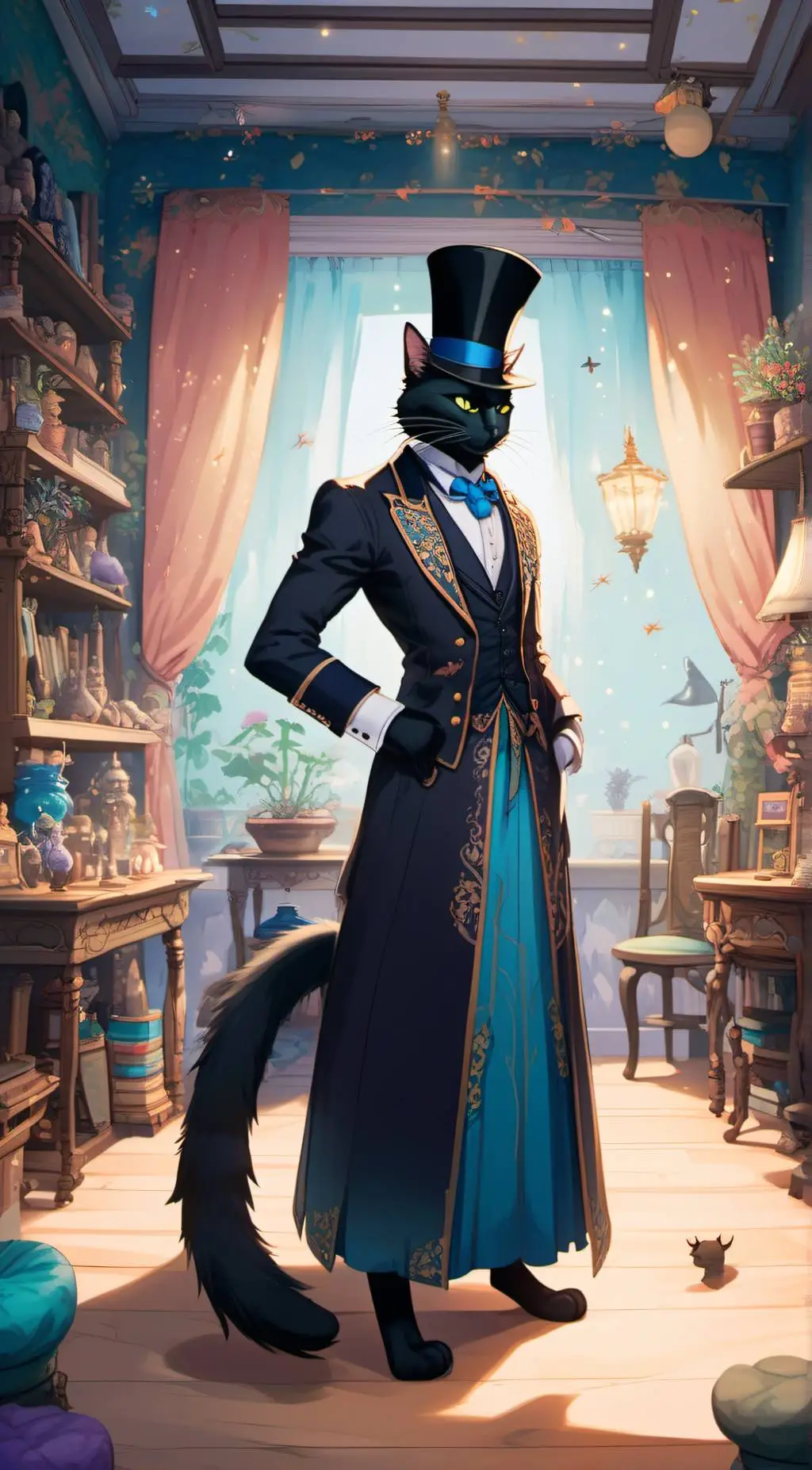 ai character: astro background