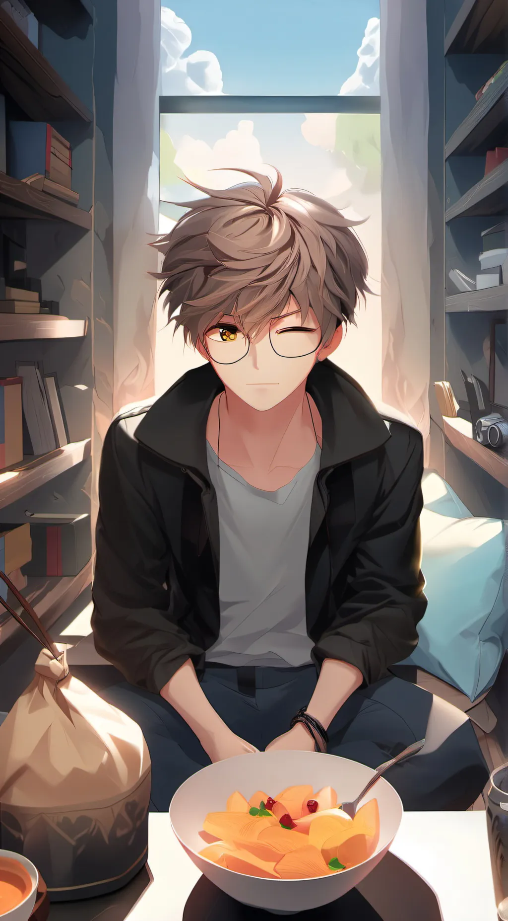 ai character: Jake background