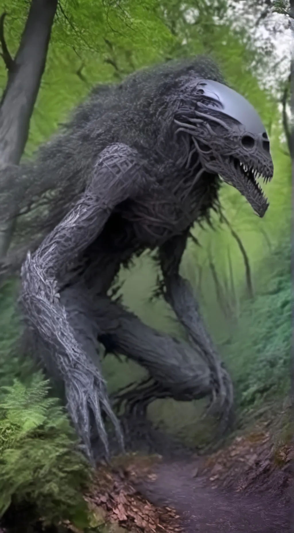 ai character: The forest dweller background