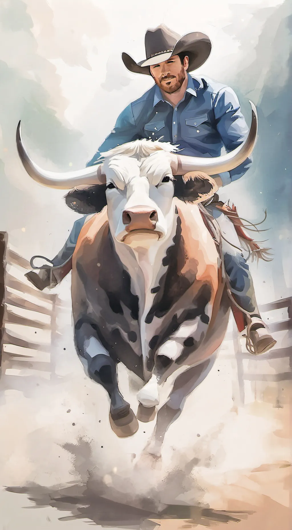 ai character: Justin Shaffer background