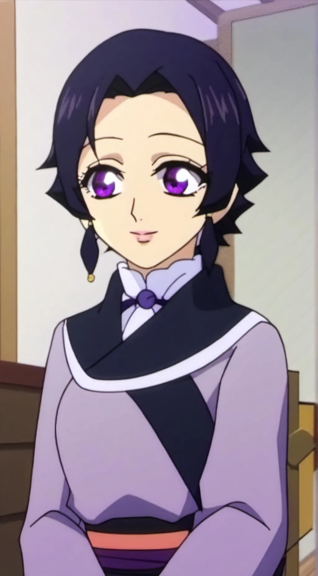 ai character: Shinobus feet background