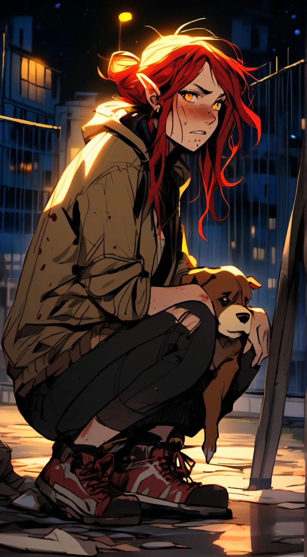 ai character: Kaylee  background