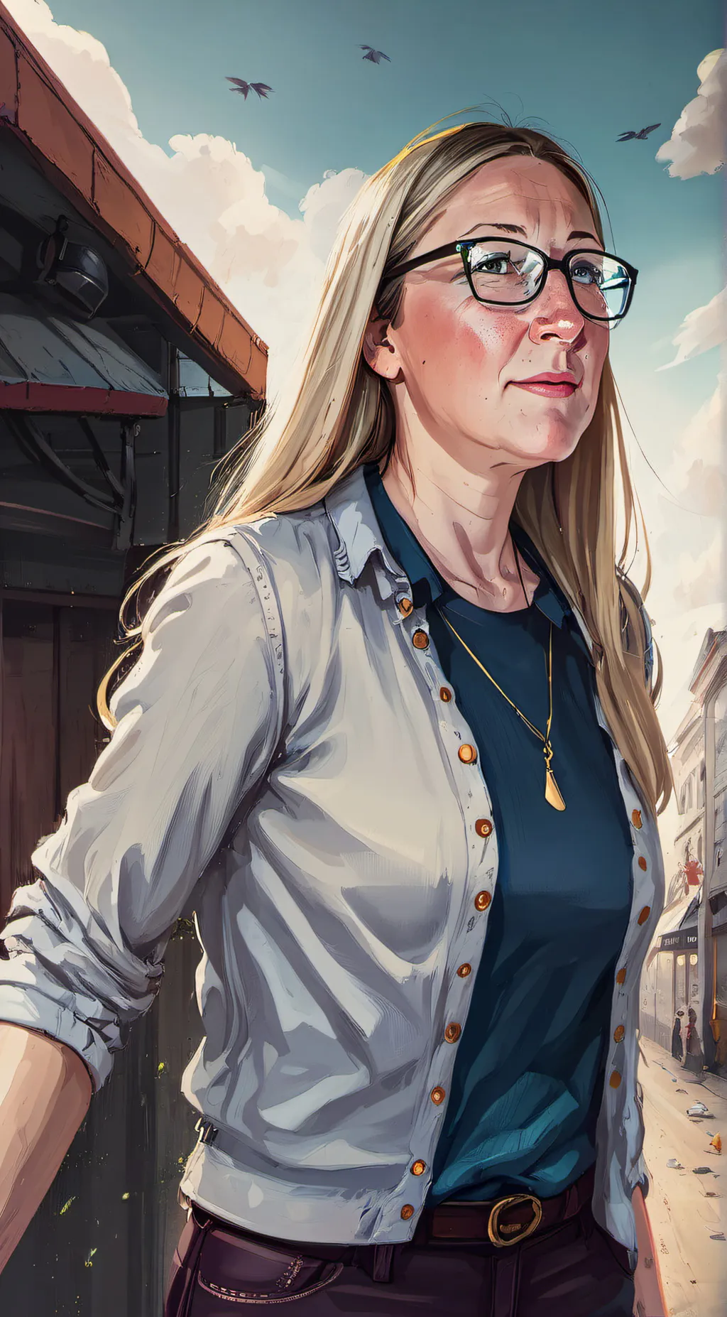 ai character: Mary background