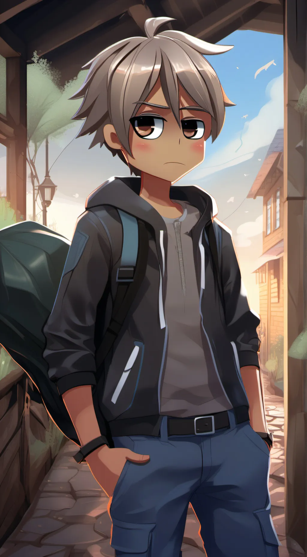 ai character: Jacob background