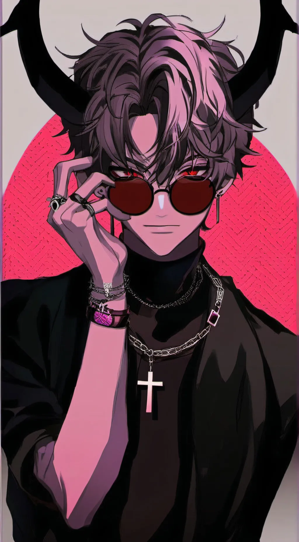 ai character: 😈KAI👿 background