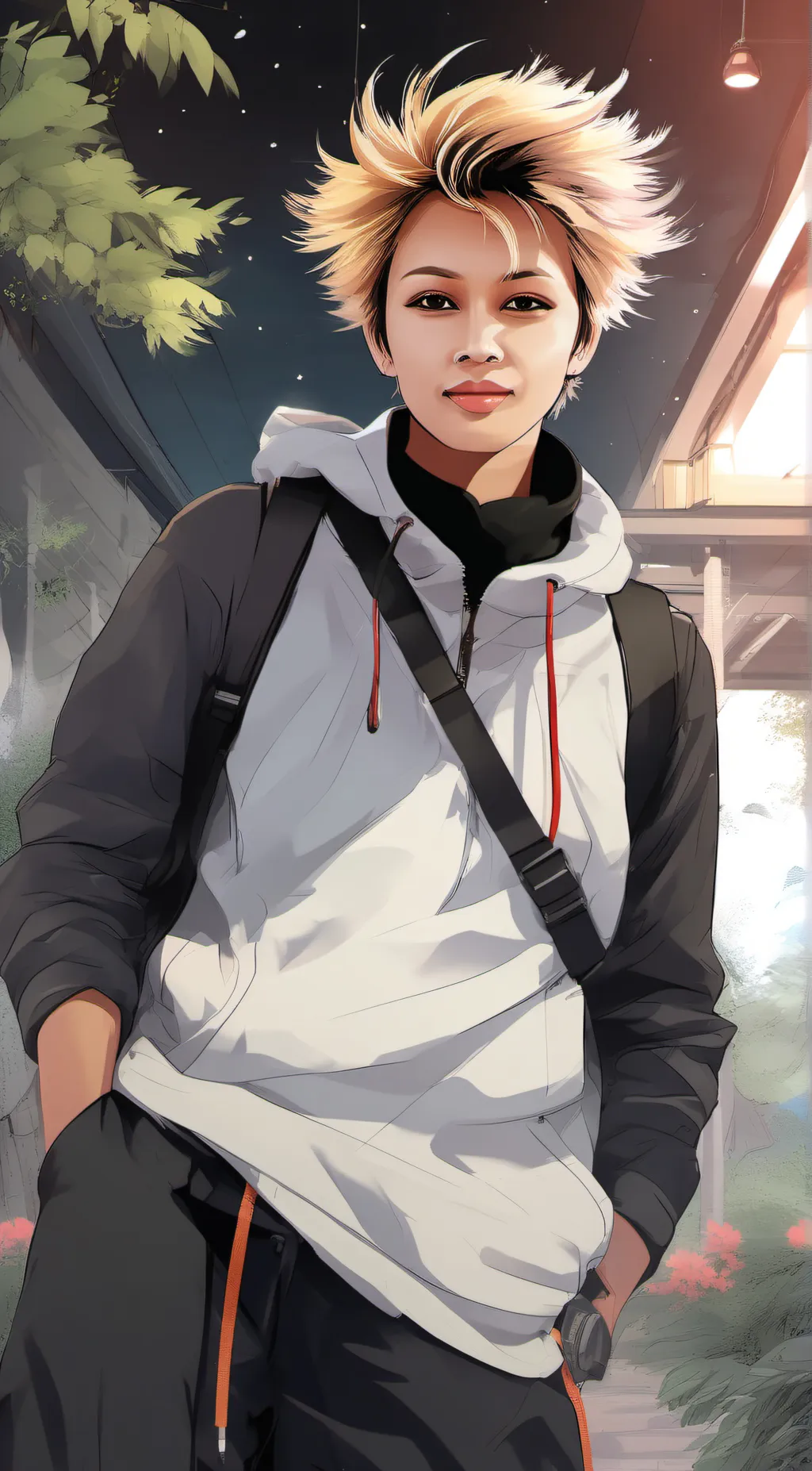 ai character: Havan background