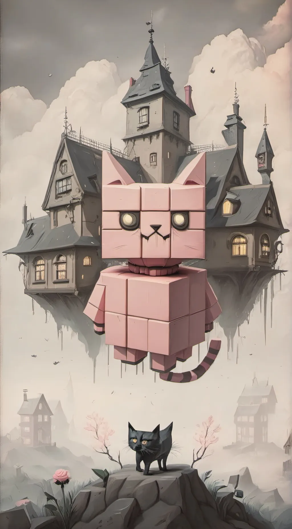 ai character: Golden Graham background