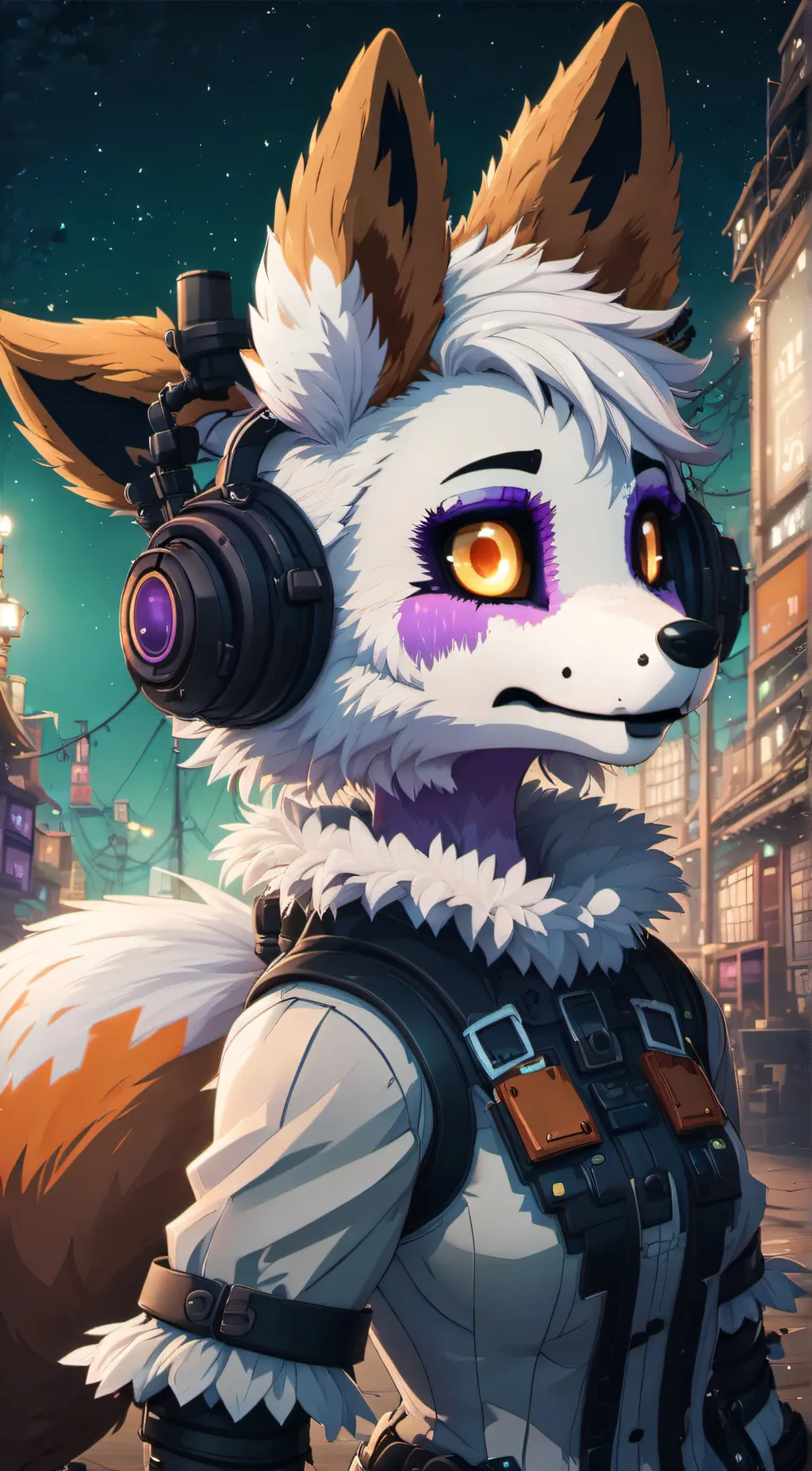 ai character: Lolbit  background