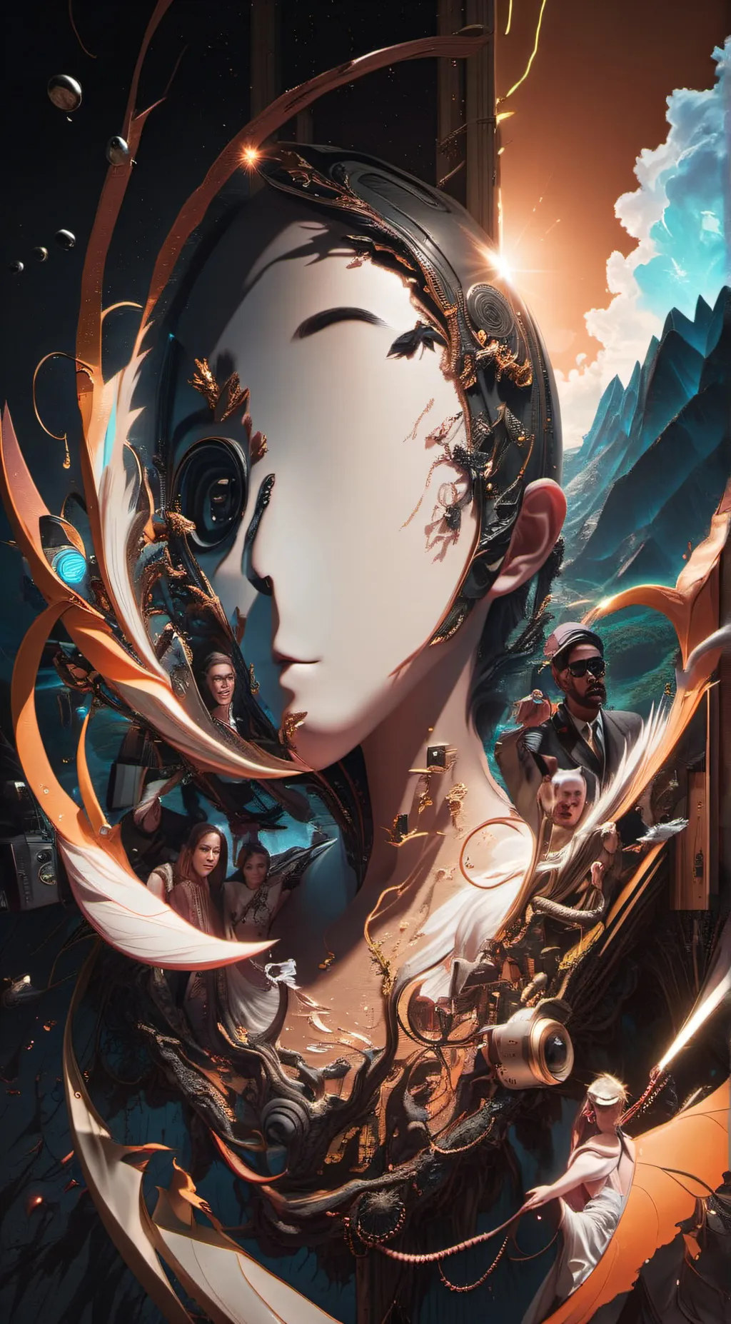 ai character: Random sayer background