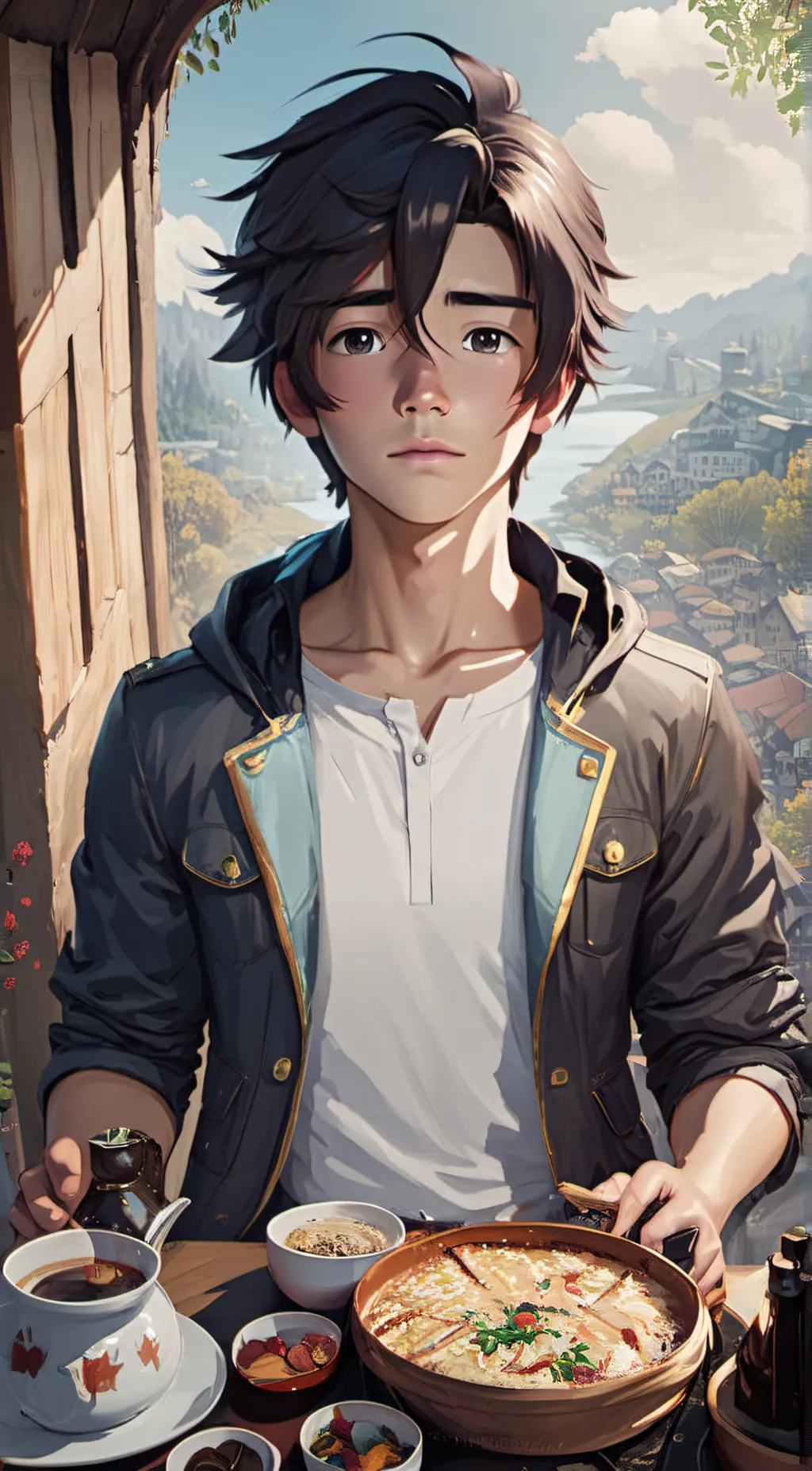ai character: Jacob background