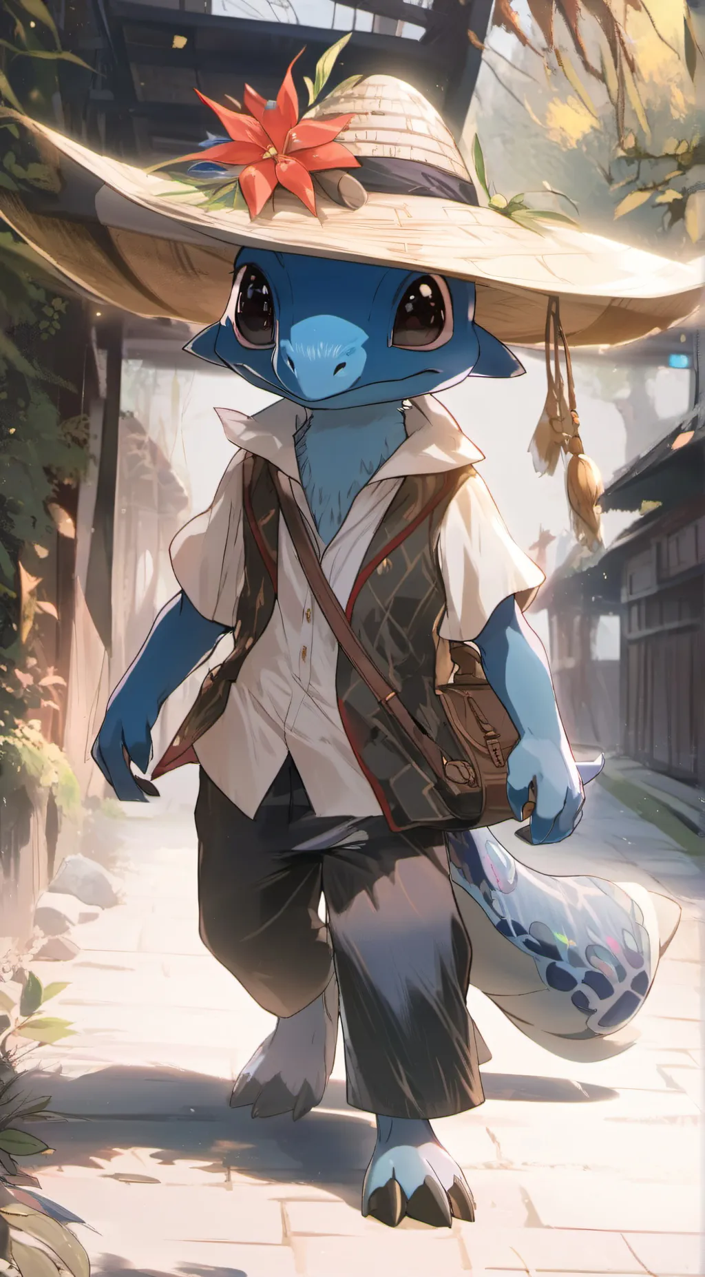 Talkie AI - Chat with Smurf cat male