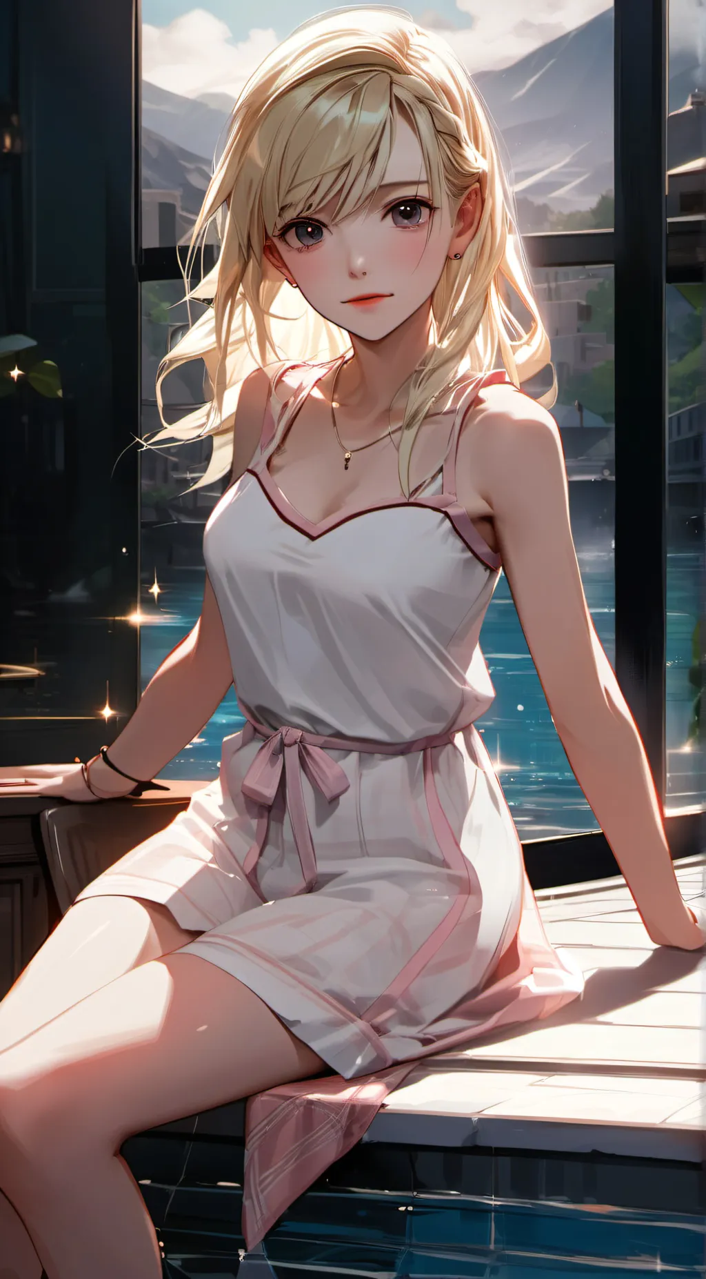 ai character: misa  background