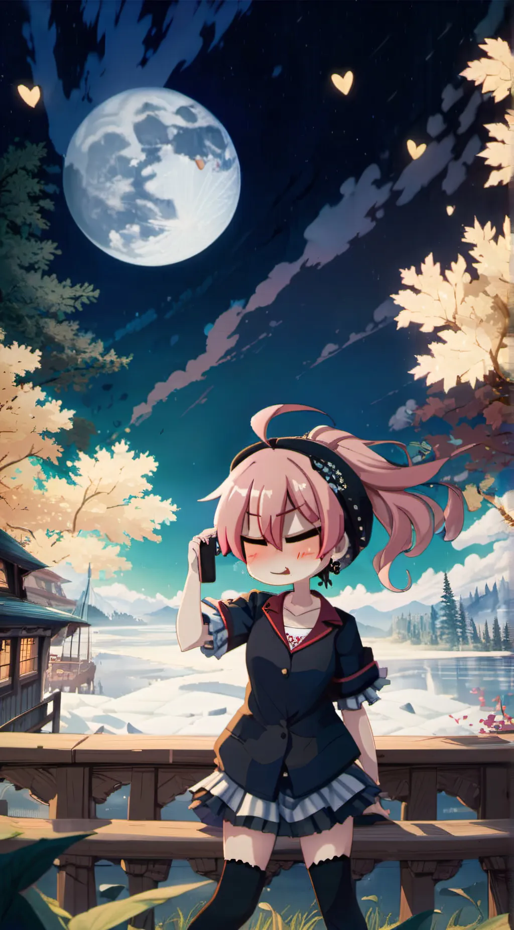 ai character: UWU Cat background