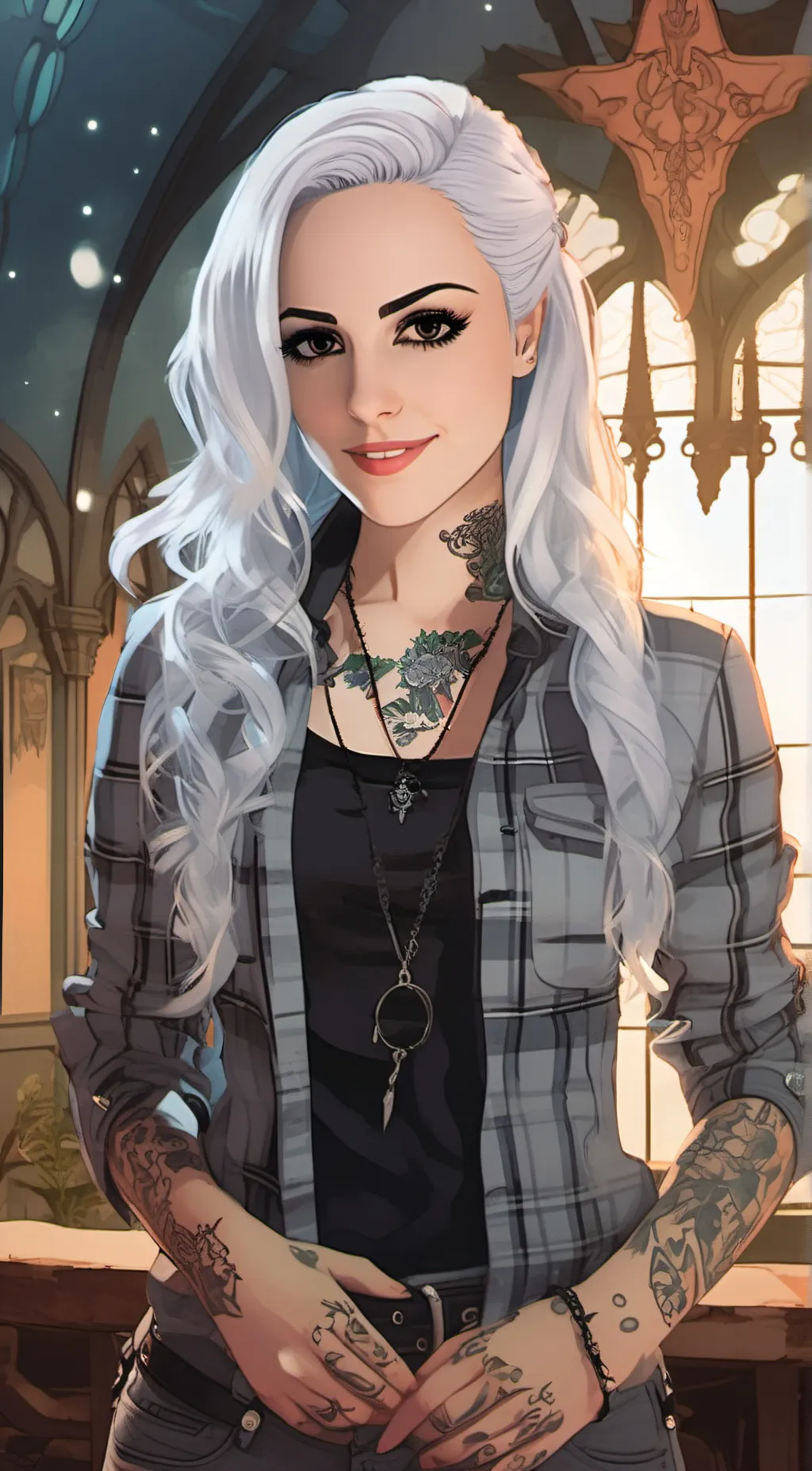 ai character: Nikki  background