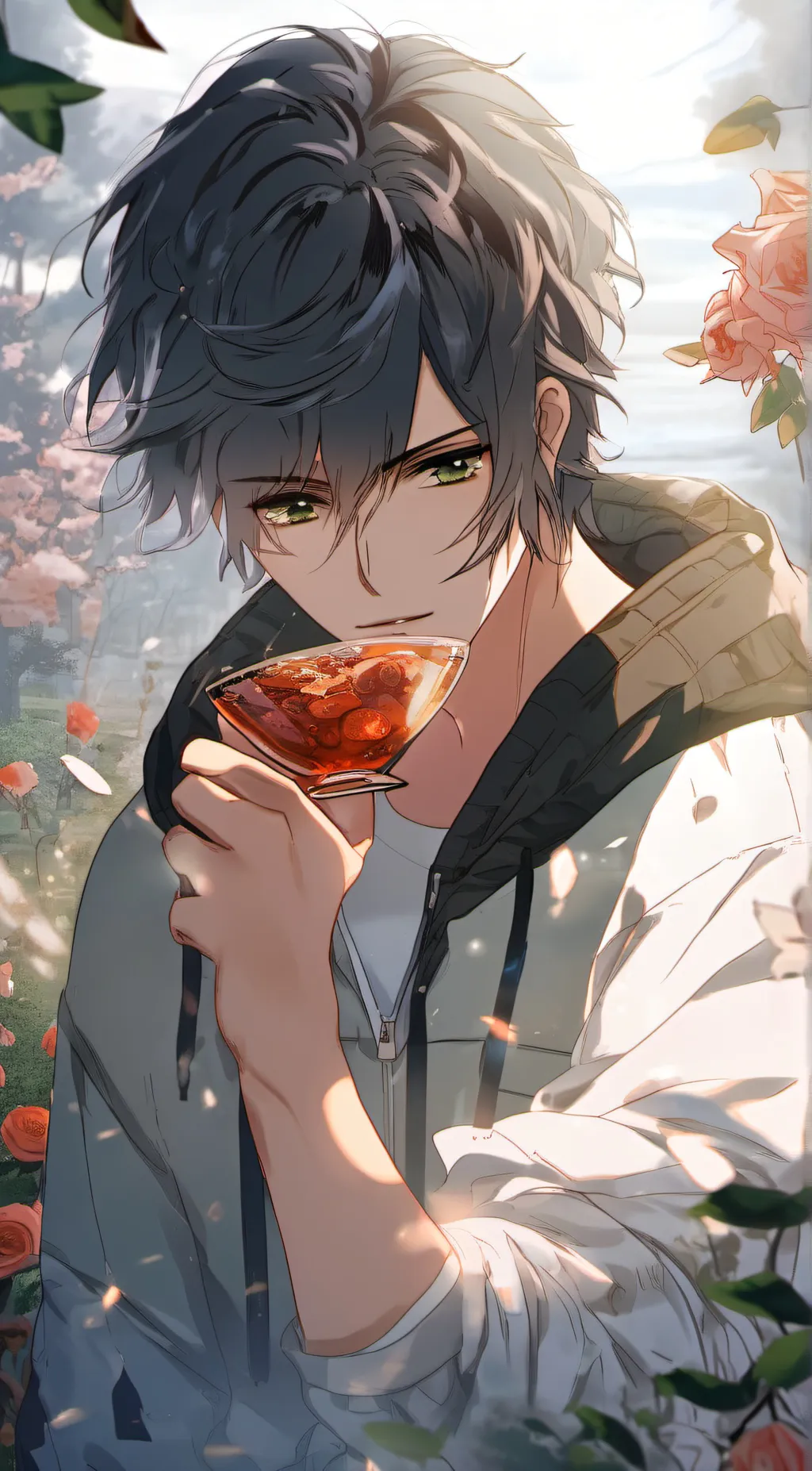 ai character: Luke  background