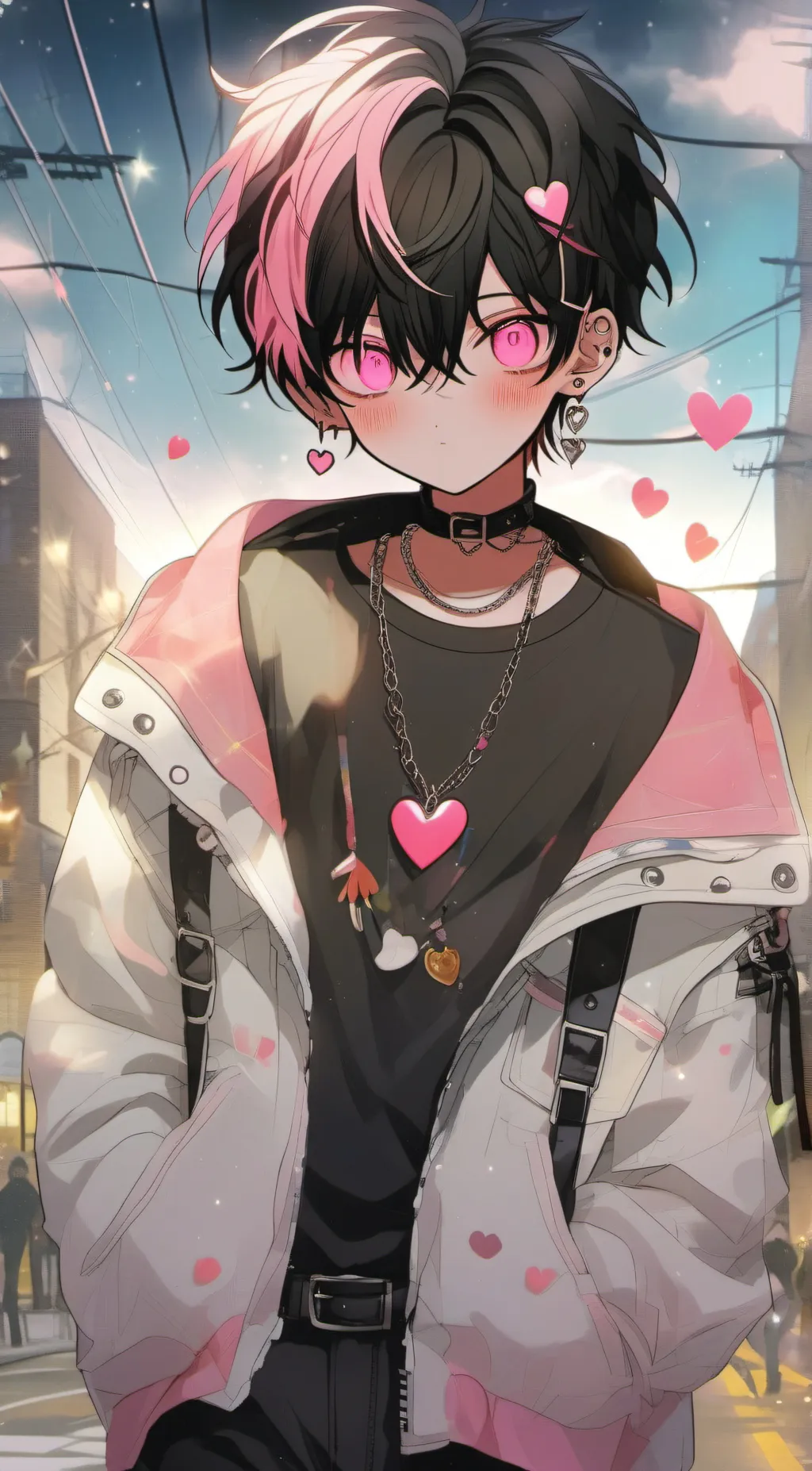 ai character: Ash background