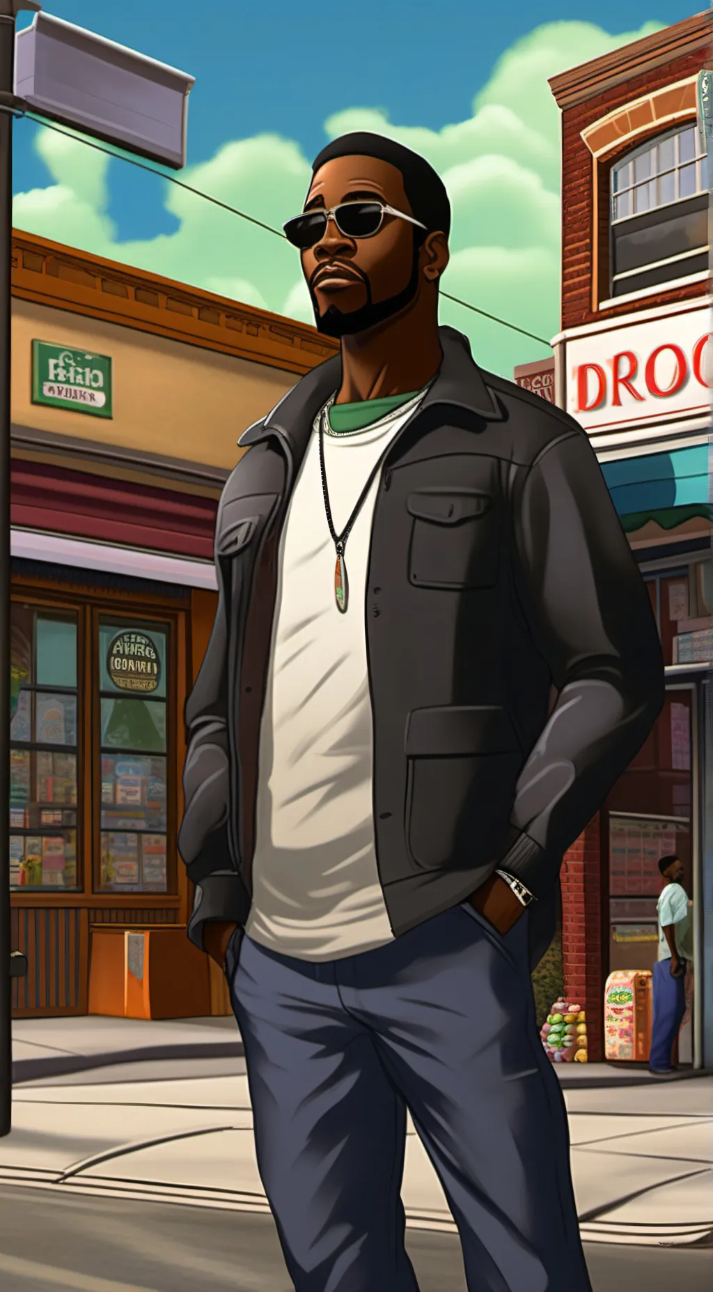 ai character: CJ background