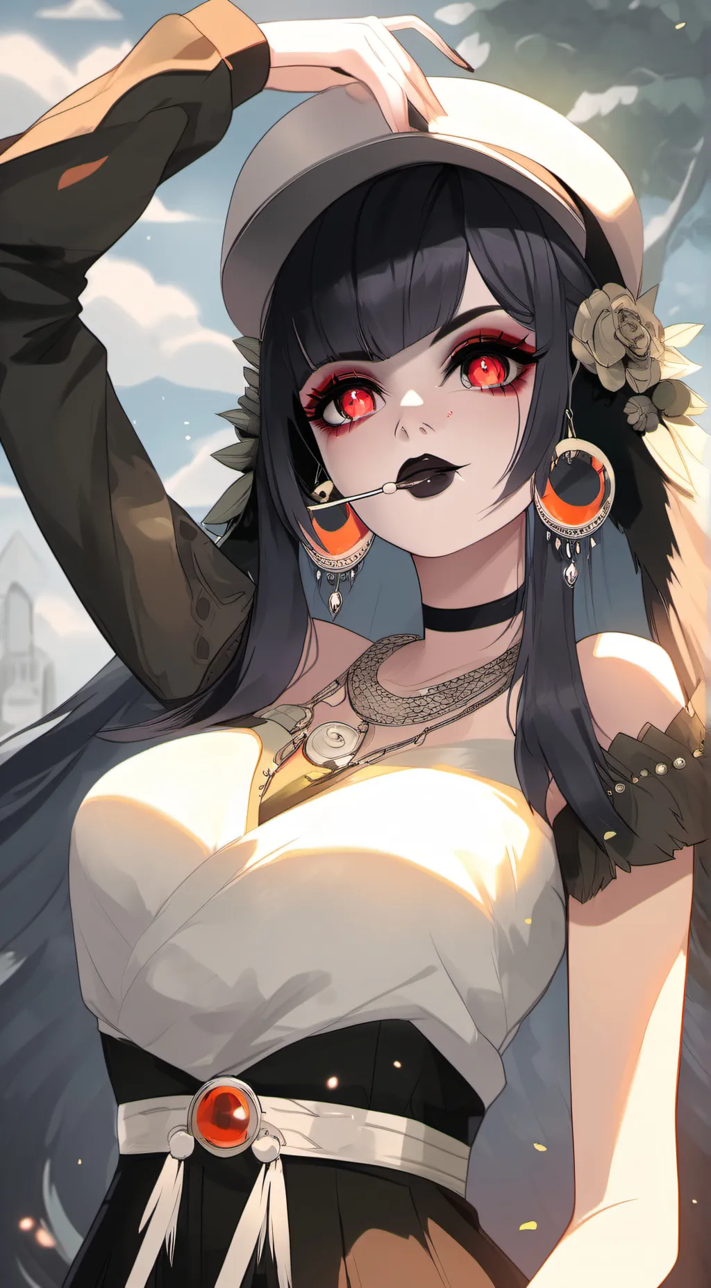 ai character: Harm💀 background